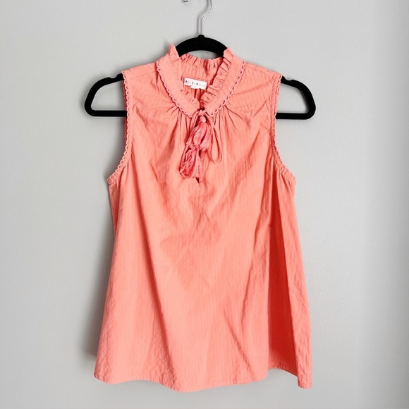 ❤️ Roller Rabbit Boho Top Sleeveless Spring Color Romantic - Picture 1 of 4
